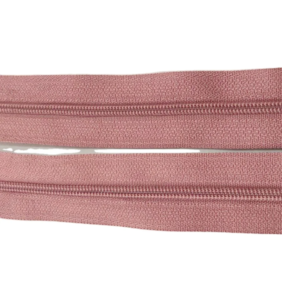 Nylon zipper 3#  plastic type open end zipper for garments handbags inner zipper of travel bag luggage high quality