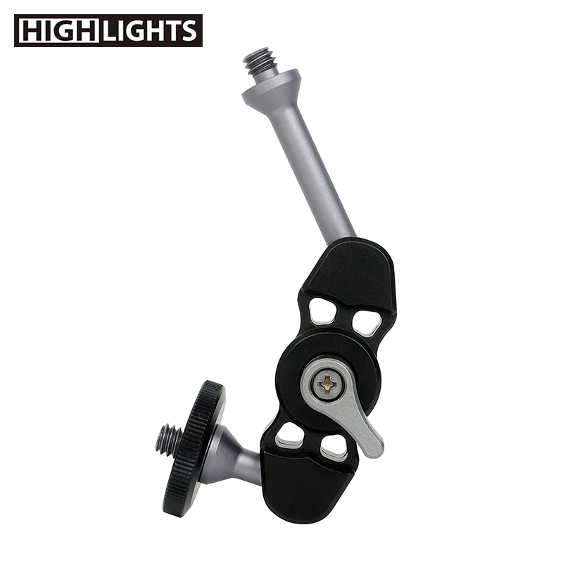 Factory Price 1/4 Thread Screw Adjustable Friction Magic Arm For Tripod Camera Phone