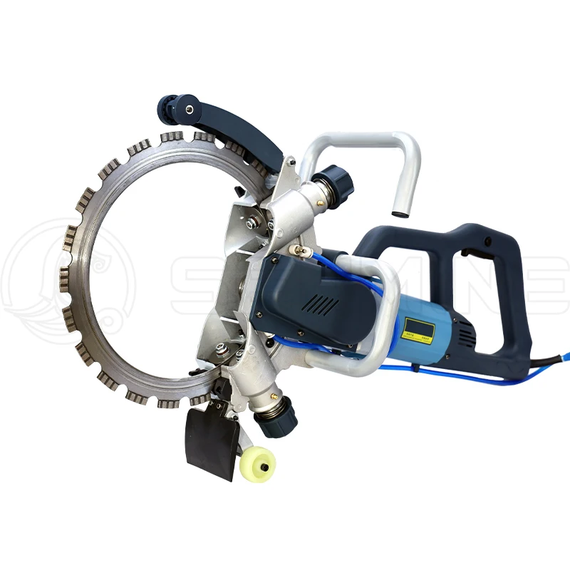 8800W ring saw wall ring blade cutter portable concrete stone cutting machine circular ring concrete saw machine