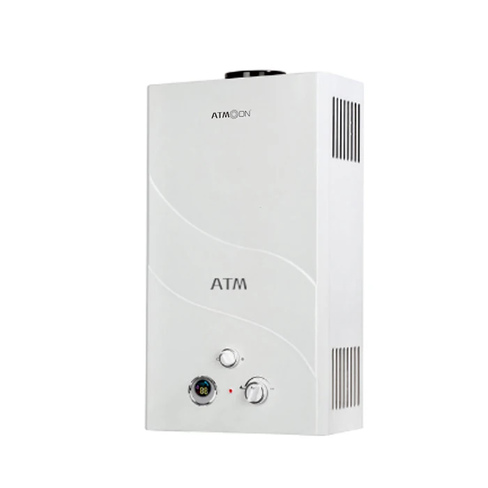 LPG Gas type water heater with safety valve