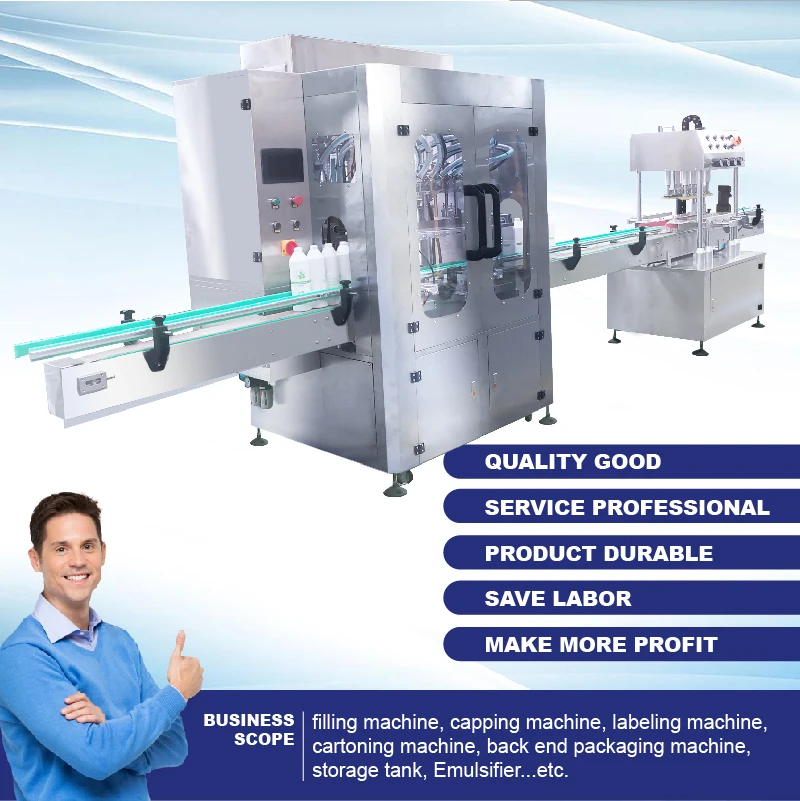 Automatic 100-1000ml 2/4/6/8 Heads Piston Paste Honey Sauce Cosmetic Cream Alcohol Shampoo Oil Servo Filling Filler Machine