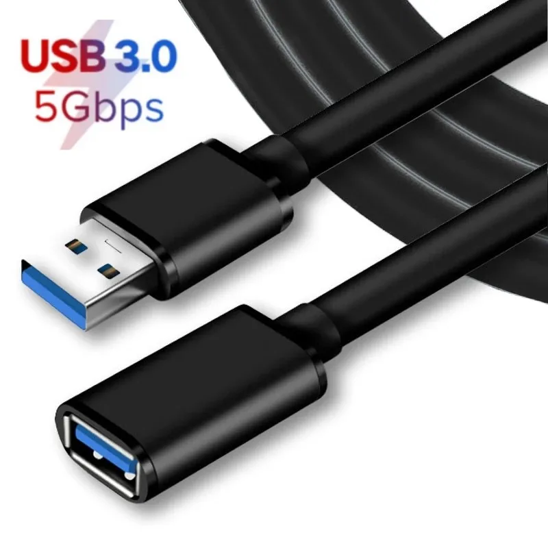 3ft 6ft 10ft 5Gbps Data Transfer Mini USB3.0 Extended Cable for Computer PC Laptop 3.0 USB A Male to Female Extension Cable