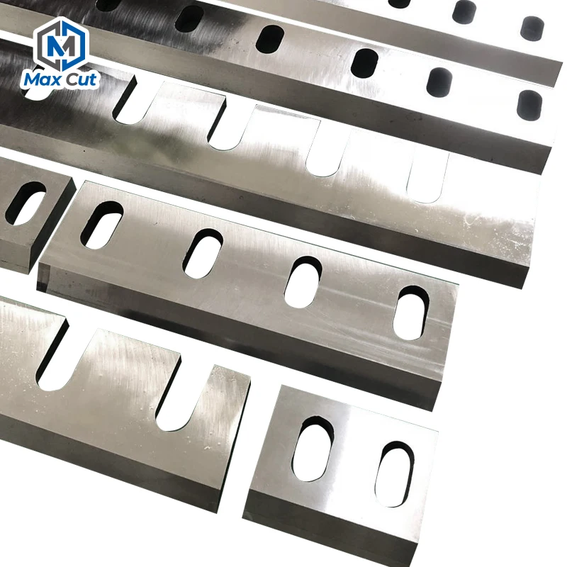 Double Shaft Wood Plastic Shredder Blade For Recycling Crushing Machine