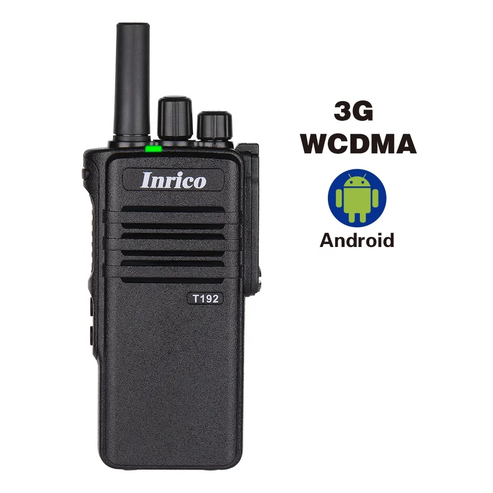 Оптовая продажа Inrico T192 3G сетевое радио портативная стандартная SIM-карта