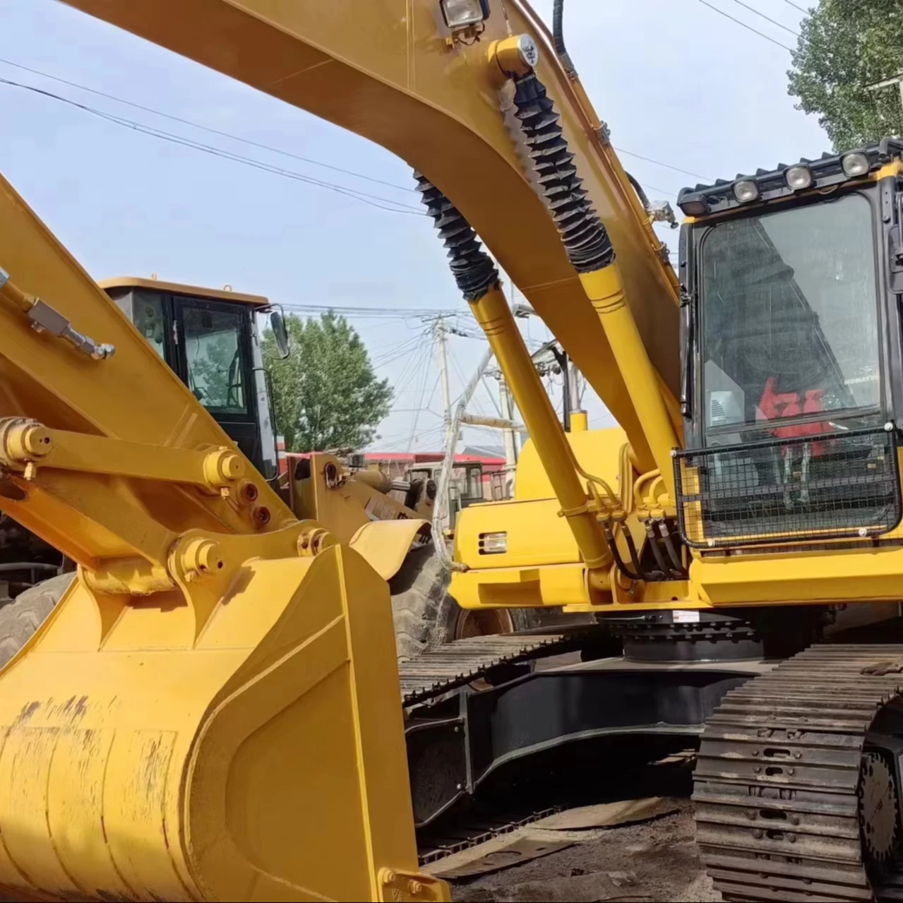 Красивая и высококачественная pc200-8 экскаваторная техника komatsu для продажи с послепродажным гарантийным обслуживанием
