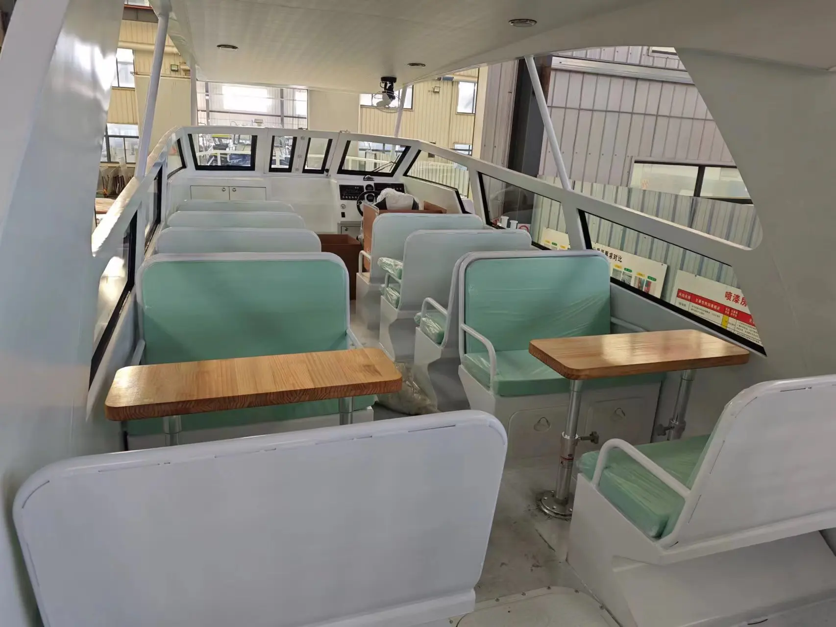 10~24m Aluminum Water Taxi Tourist Ferry Boat Passenger Party Boat Luxury factory is mass-produced Tourist Boat