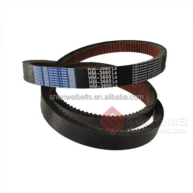 SHENWEI wholesale cogged variable speed belt 1479291 644418.0 628630.0 harvester belt for CLAAS combine harvester spare parts