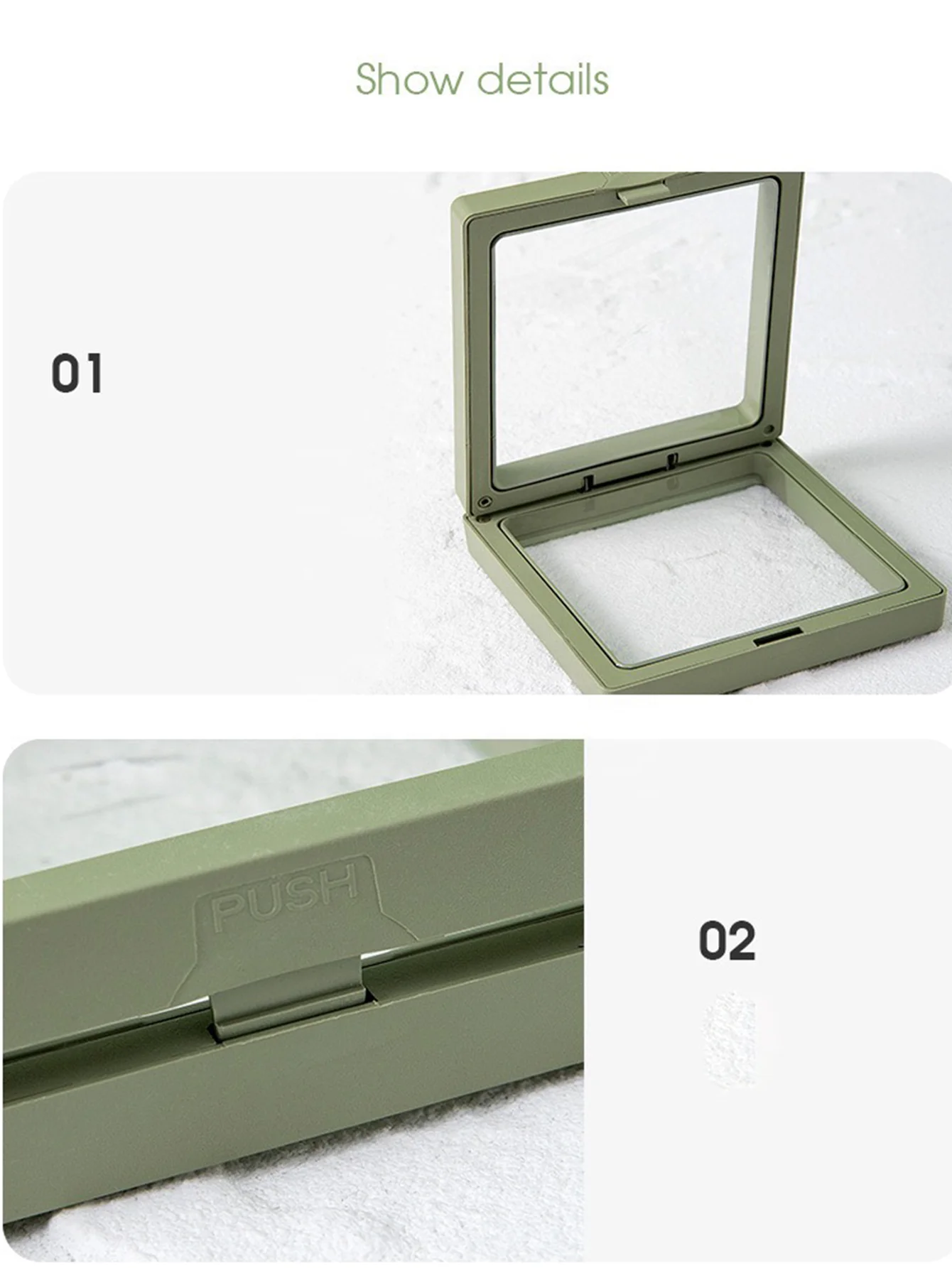 New Style Bracelet Storage Organizer Anti-Oxidation Gift Earring Box Jewelry Packaging Display Box With PE Film