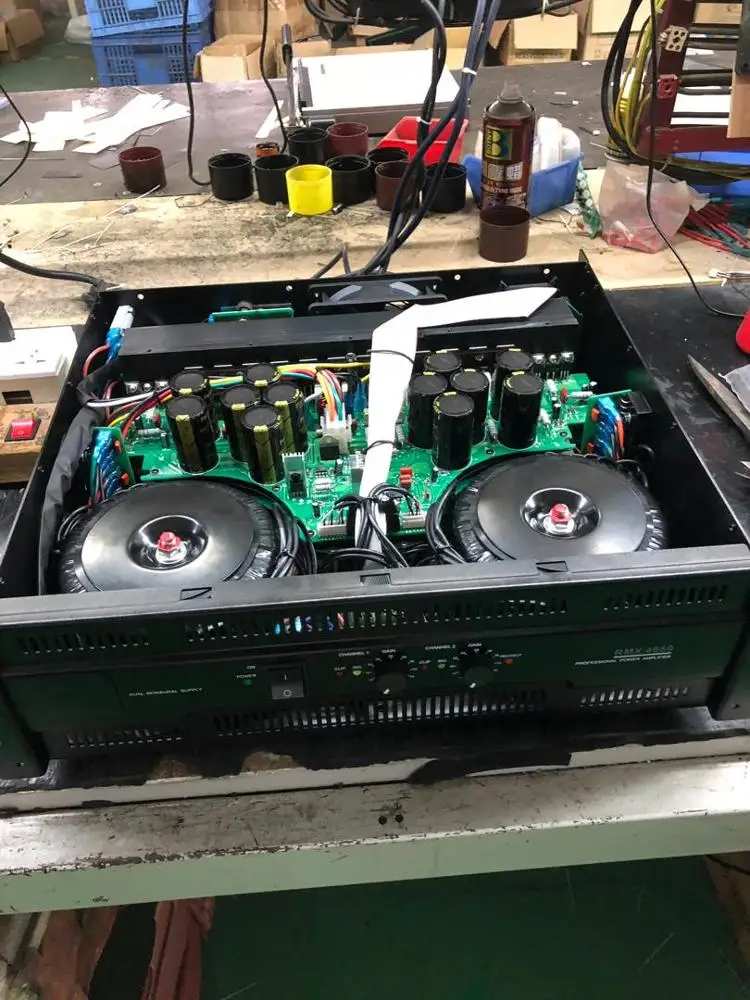 Профессиональный усилитель звука усилитель 2 Ом работает RMX5050