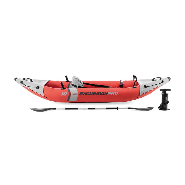 Intex 68303 Excursion Pro K1 PVC rowing boats canoe fishing kayak popular 1 person Fishing boat water