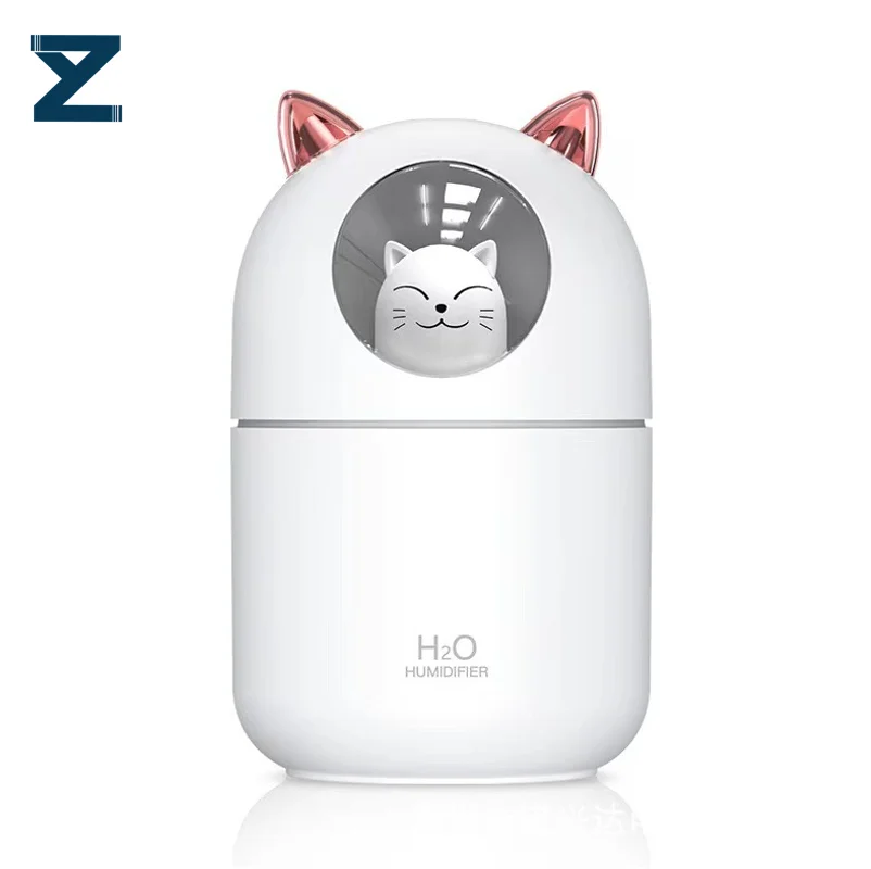2021 Best Sellers Portable Cute Mini Cat Air Mist Usb Ultrasonic Humidifier Cat