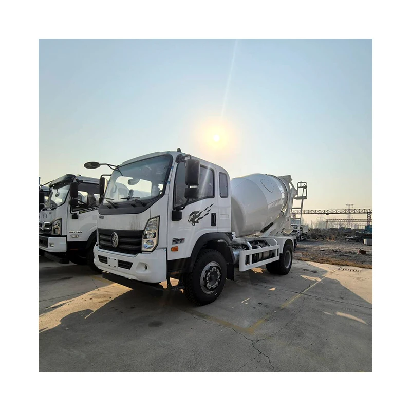 Cement Mixing Tank Truck Diesel Concrete Mixer Truck With Drum