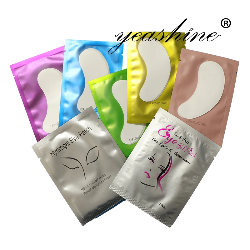 Eye Gel Custom Packaging Hydrogel Pad Tools Eyepad Cushions Under Lint Free Eyelash Extension Patch