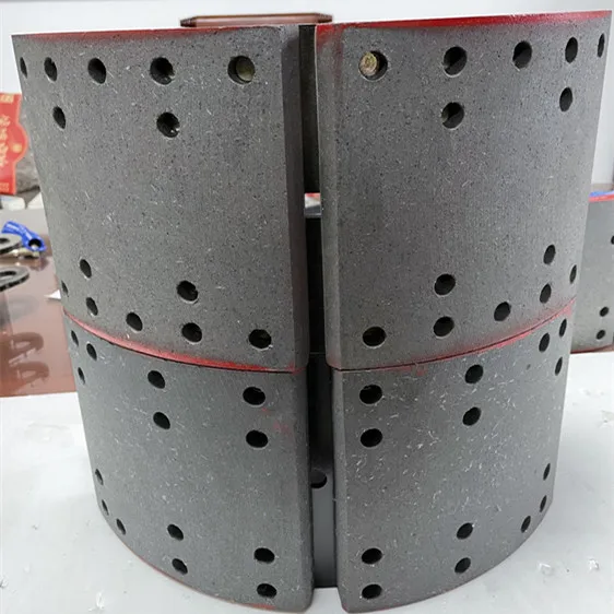 american heavy duty truck 4311 23k ff brake shoe kits lining shoe for Brockway Truck Eaton Brakes Standard Forge