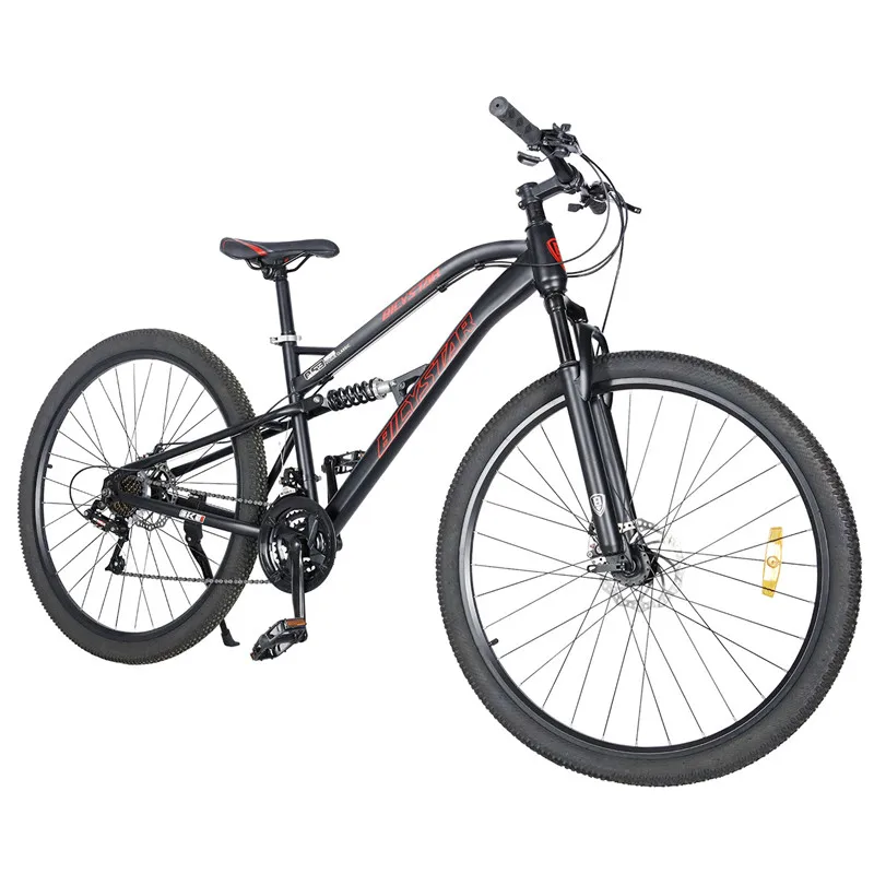 Factory Wholesale Women Men 27.5 29 Inch Carbon Mountain Bike/26' Steel Frame 21 Speed Mtb/unisex 29er Bicycle