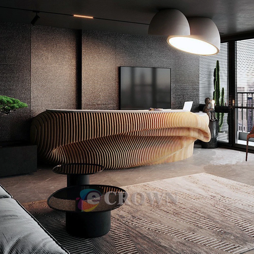 Design Watch Kiosk Design Service Desk Store Design Arc Cashier Table Service Desk Salon Kiosk ODM