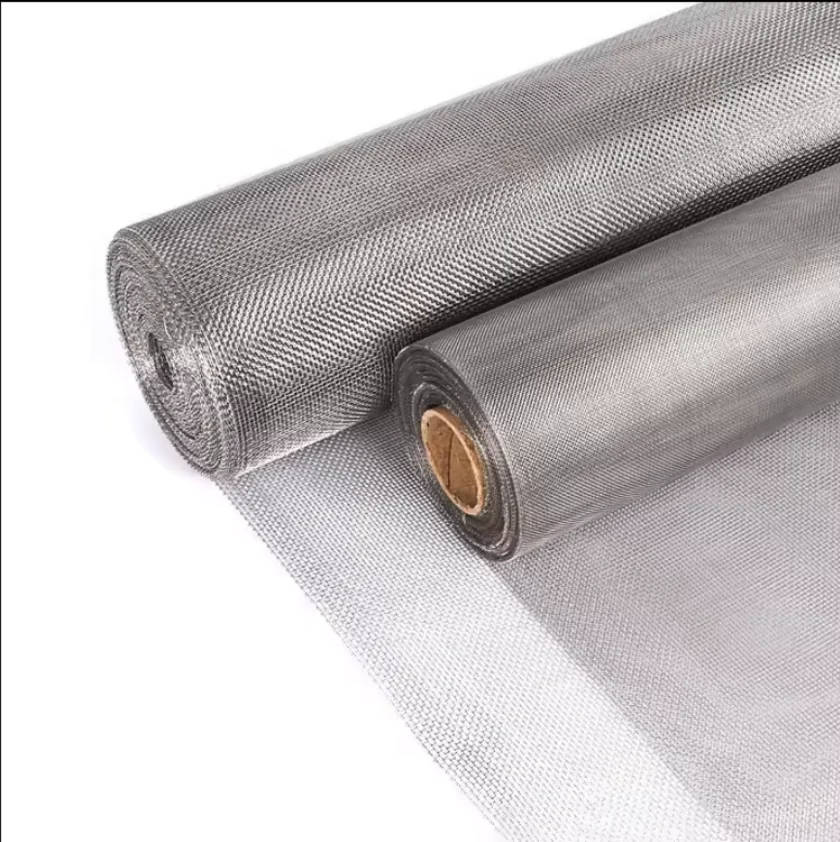 High voltage plain nickel mesh battery metal wire mesh copper alloy wire mesh for heating equipment