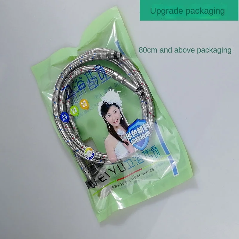 Hot selling metal braided hose cheap 304 single head pipe hot and cold water single basin hose customizable