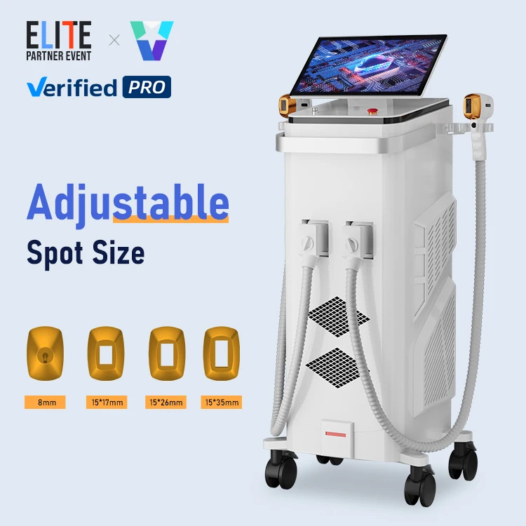 2025 Factory Price In Stock Titanium Laser 1600W 1800W 3 Waves Diode Laser 755 808 1064 Laser Hair Removal Machine