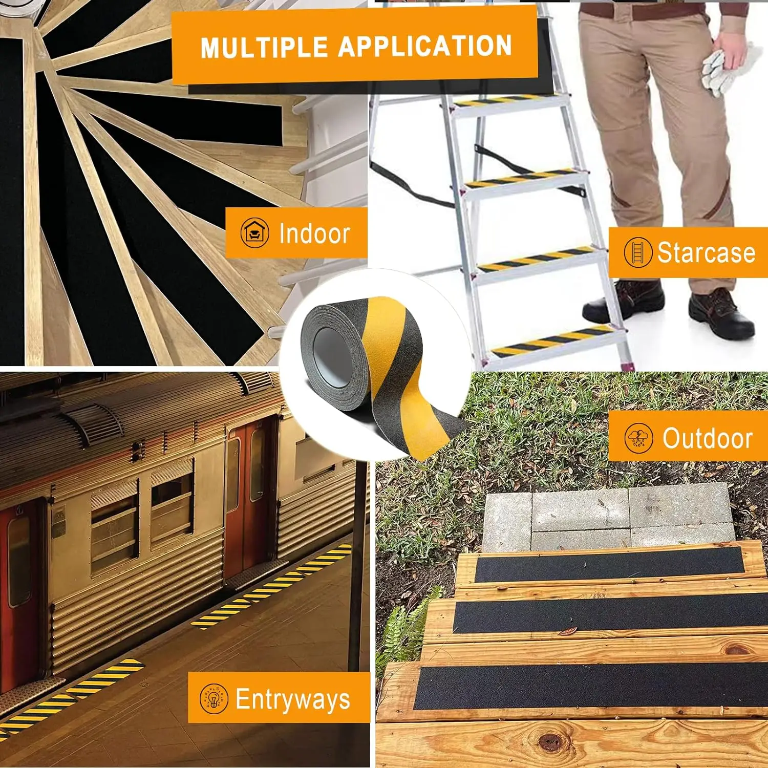 Factory wholesale  non slip tape anti slip grip tape  anti slip adhesive tape for humid environment