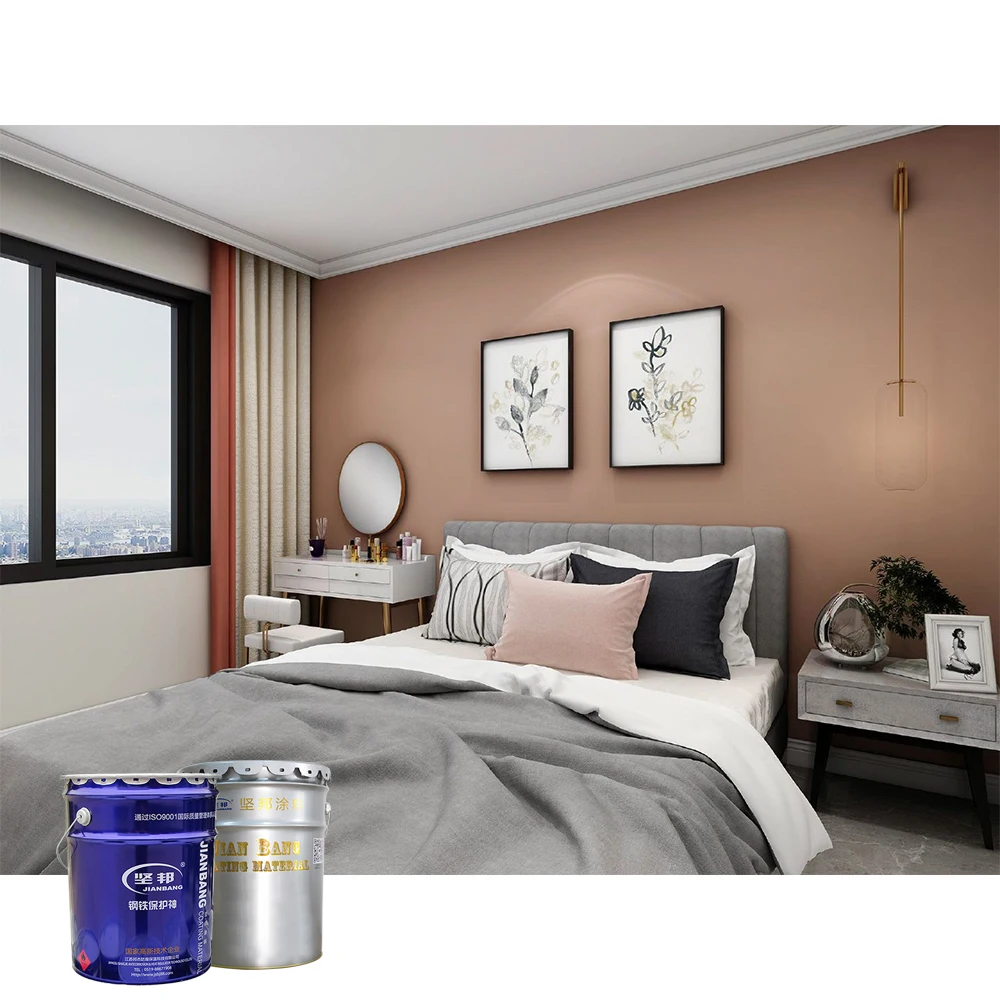 Нетоксичное усовершенствованное внутреннее эластичное эмульсионное покрытие для настенных красок и украшения дома