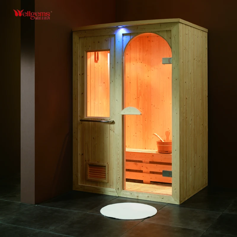1 Or 2  Person Luxury Outdoor Sauna Steam Room Traditional Sauna Room