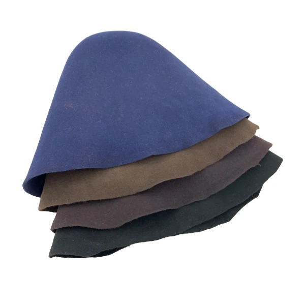 
Colourful100% Wool Capeline Felt Hat Body Cone 