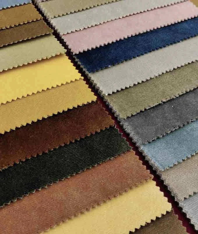 Factory direct sales 2.9 meters clothing pillowcase German cotton velvet fabric curtain fabric sofa fabric