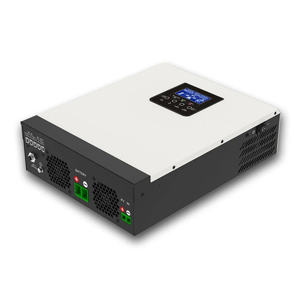 3kw солнечный инвертор 24V 48V 220V DC AC MPPT гибридный для домашней солнечной системы