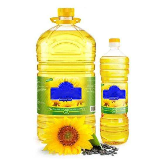 Refined sunflower oil bulk cooking oil 5 liter edible vegetable cooking oil for sale
