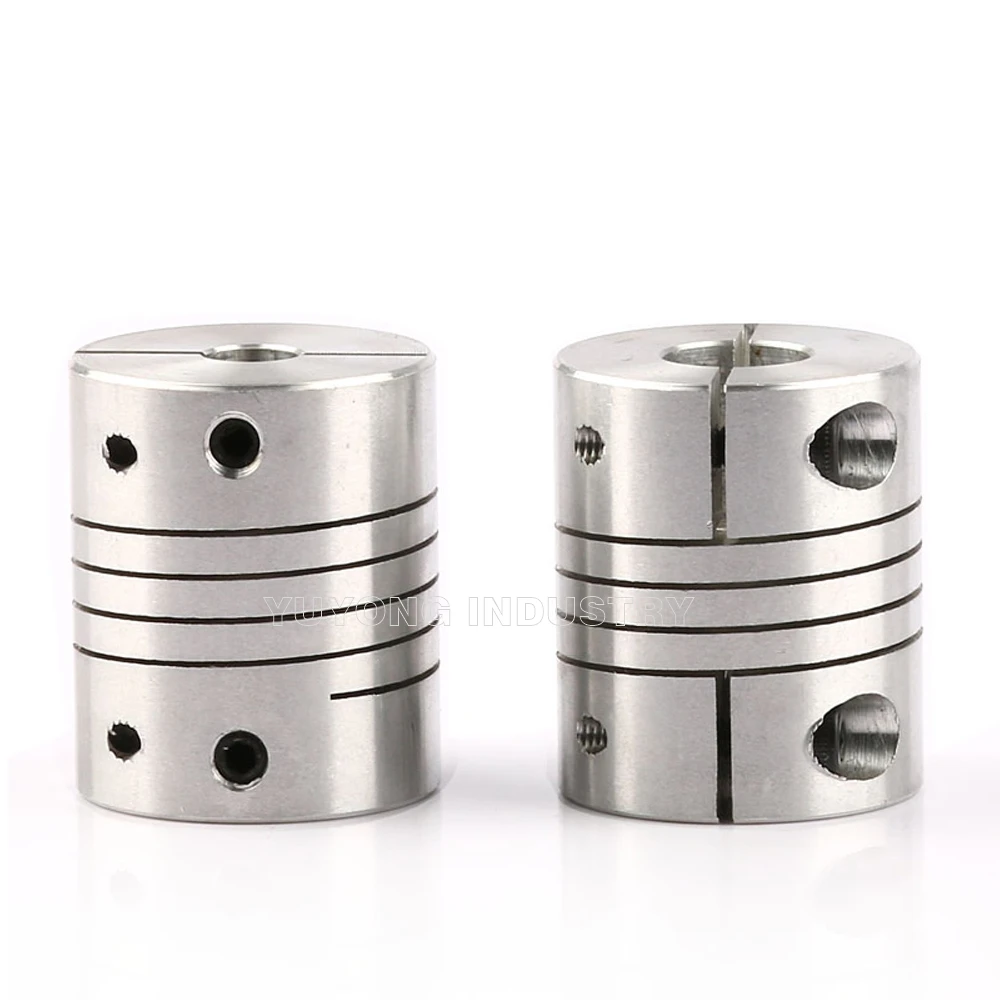 Encoders Engraving Aluminum Alloy CNC Stepper Motor 3D Printer  Flexible Shaft Coupling 5*8mm Shaft Coupler