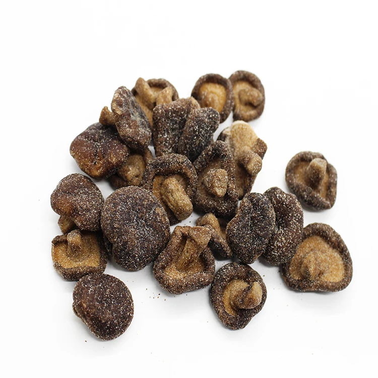Vacuum Fried Dehydrated Shiitake Mushroom Chips As Snacks