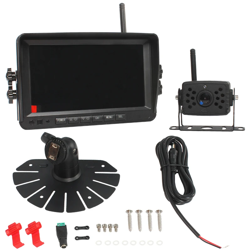 TYTXRVOEM Best Quality RV Camper Motorhome Part 7inch 36V Wireless Rear Camera Wireless Reversing Image
