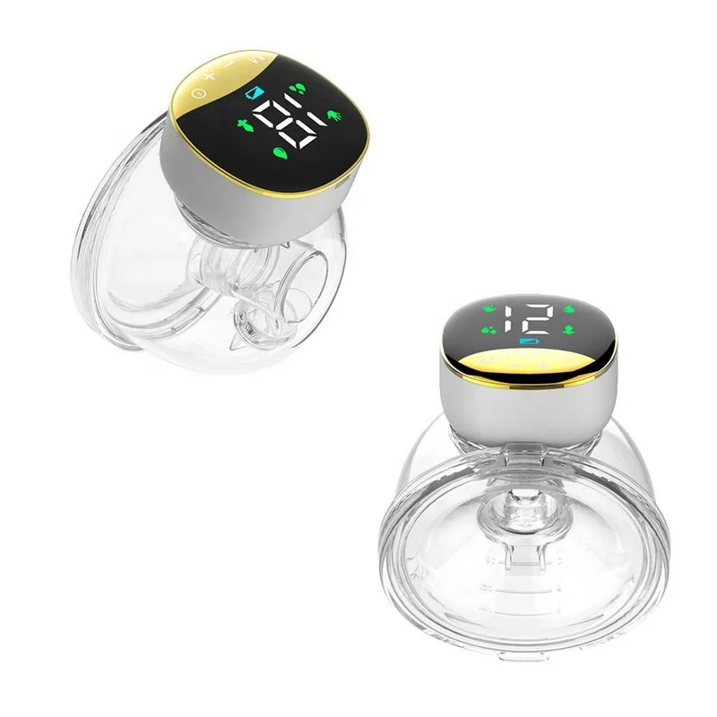 Hospital Grade BPA Free Wearable Breast Milk Pump Electric Hands Free Breast Pump Bra