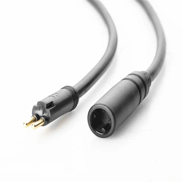 waterproof connector 2 pins  electric power cable  for electric bike e-bike YH-F-210M