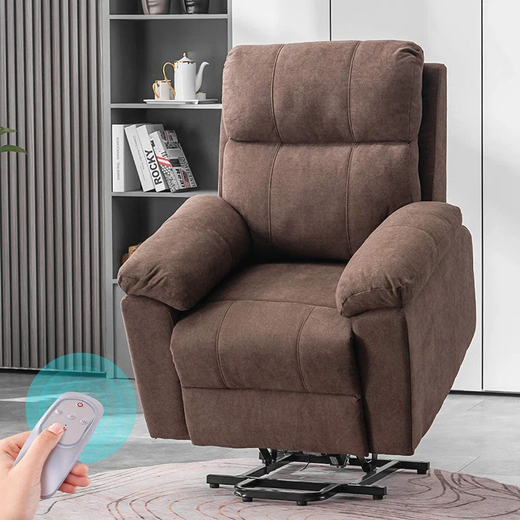 Wholesale OEM/ODM American Style Power Lift Fabric Recliner Sofa Chair For Elderly