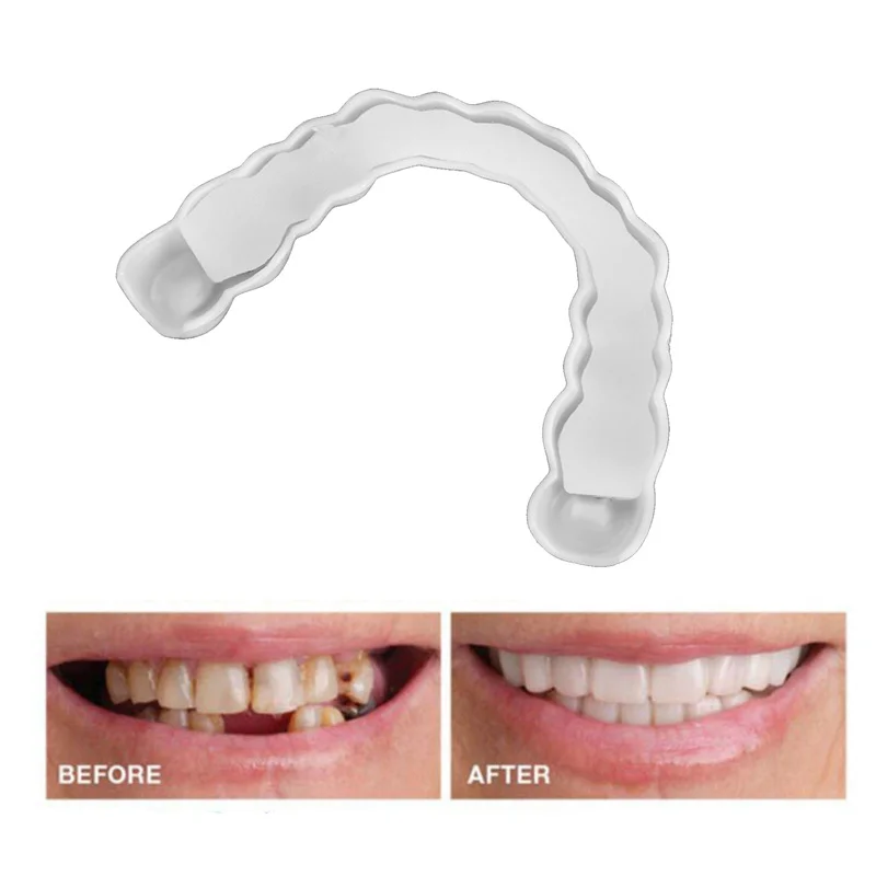 Factory Stock Teeth Veneers Whitening Dentures Imitation Braces Temporary False Teeth Cover Denture Braces Perfect Smile Veneers