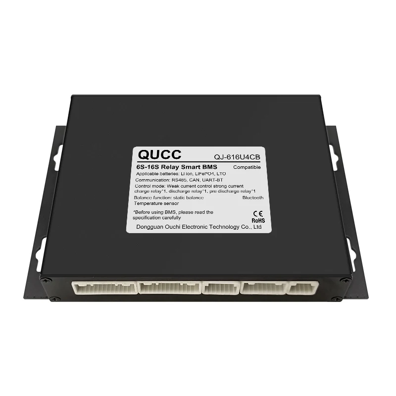 Qucc 4S 8S 10S 13S 16S 26S 32 500A реле литиевая батарея li-ion Lifepo4 LTO Смарт BMS UART BT RS485 может протокол передачи