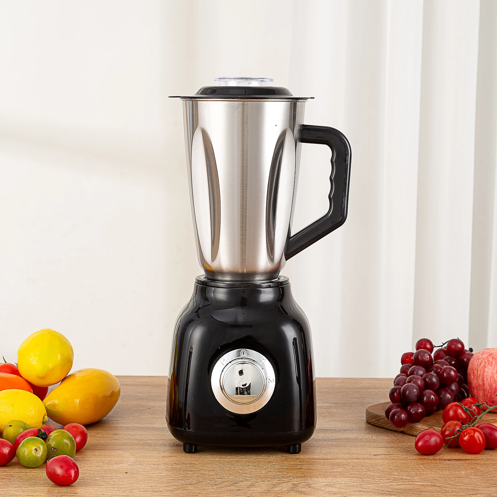 ISO Certified 750W Powered Motor Juice Mixer Grinder With SS Body Material Stainless Steel Multipurpose 3 In 1 Blender