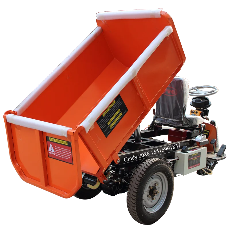 LIANKE crawler dumper/mini dumper for garden/mini dumper wheelbarrow nice motor