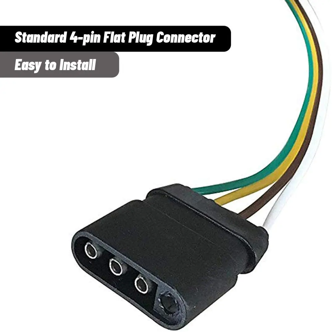 Customized 12V RED LED  Lens Hitch Light Trailer Receiver Cover Brake Light for Truck