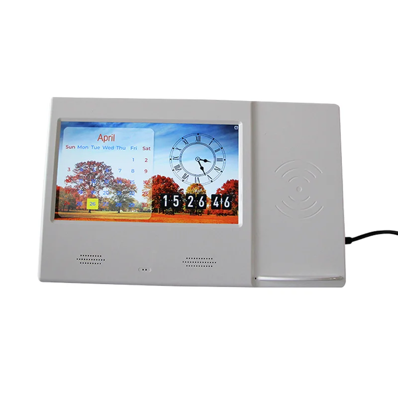 Рекламный дисплей сделанный на заказ Hd видео 7 дюймов Ips цифровая фоторамка Wi Fi пульт дистанционного управления для маркетинговой