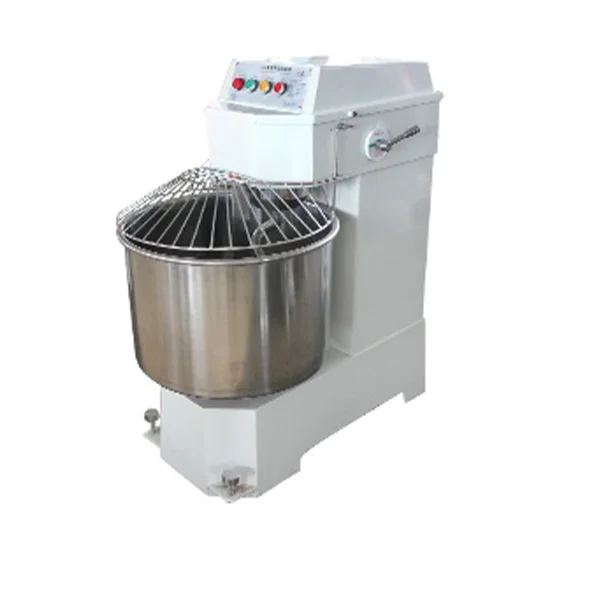 Bakery Industrial Flour mixing machine commercial bread baking pizza 25kg 50kg 75kg spiral dough mixer machine price for sale