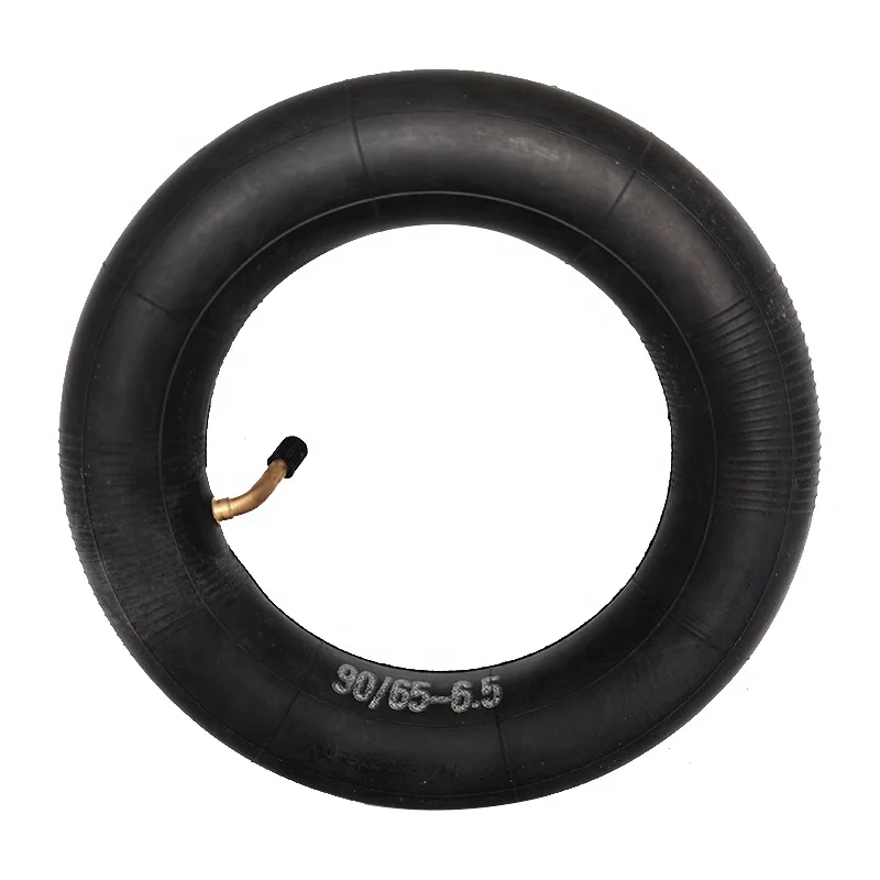 11 inch 90/65-6.5 butyl rubber tube with bent 45 90 degree valve 90/65-6.5 air chamber 90/65-6.5 inner tube camera for sale