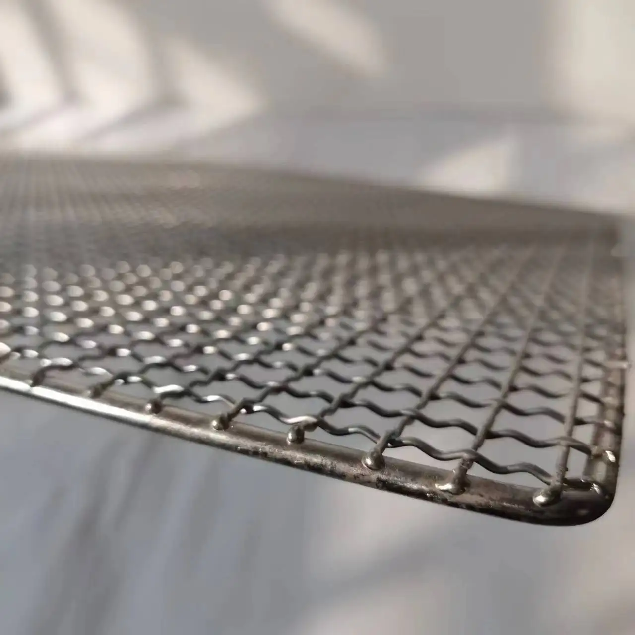 Japanese Style Disposable 300mm 330mm 345mm Barbecue Iron Net Round Rectangle square and Customized Shape Grill