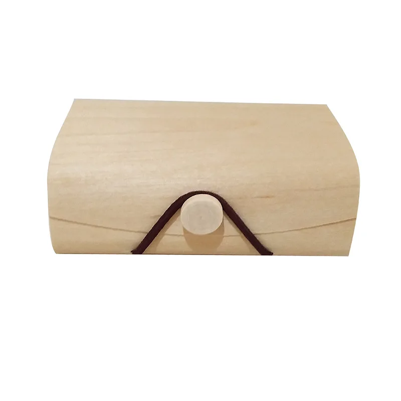 
Environmental protection cork leather box birch leather tea storage box portable tea packaging box wood bark caddy 