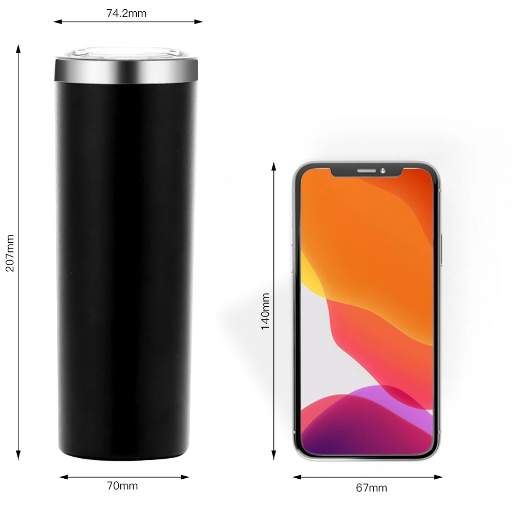
Reday to Ship 20oz Stainless Steel Tumbler Cups in Bulk Double Wall OEM Sublimation Tumbler For Printing 