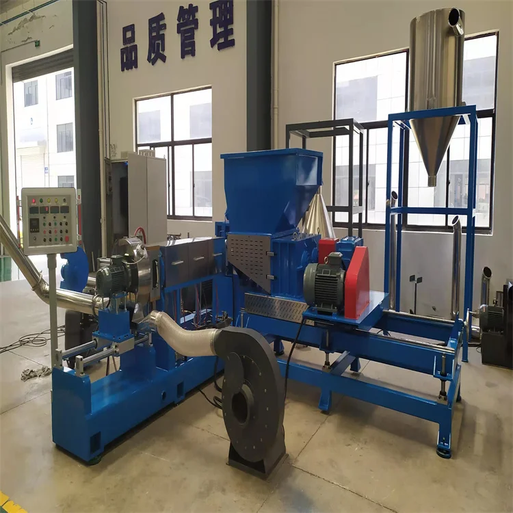 PVC Recycling Line, PE recycling line  KCD 150  KCD 180 Extruder with Pelletizing