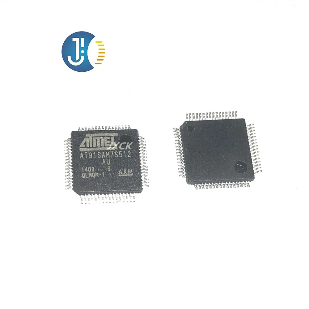 New original AT91SAM7S512-AU ATMEL MICROCHIP TQFP64 microcontroller chip