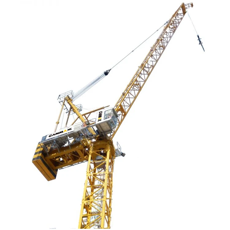 Высокая производительность XGTL500 25 тонн luffing jib башенный кран с запасными частями для